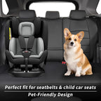 coverdream Custom Fit Corolla Hatchback Car Seat Covers for 2019-2024 2025 2026 Toyota Corolla Hatchback SE,XSE,Nightshade,Luxury Waterproof Leather Car Seat Protector (Full Set,Black) - Image 2