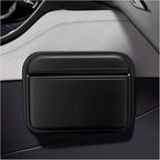 Car Seat Side Pocket Organizer, Mini Leather Auto Door Storage Bag Console Side Organizer, Multifunctional Seat Gap Pocket Storage Pouch for Phone Pen Key Sunglass (Black) by Unknown