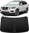 INSAUTO Custom Fit Windshield Sun Shade for Nissan Pathfinder 2013-2020 | Foldable Front Window Sunshade Car Accessories, UV & Heat Reflector, Keeps Interior Cool, Includes Storage Bag by INSAUTO