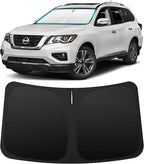 INSAUTO Custom Fit Windshield Sun Shade for Nissan Pathfinder 2013-2020 | Foldable Front Window Sunshade Car Accessories, UV & Heat Reflector, Keeps Interior Cool, Includes Storage Bag by INSAUTO