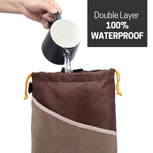 GNEGNI 2PCS Hanging Car Garbage Can - Waterproof Leakproof Trash Bag | Car Trash Can with Durable Leakproof Lining, Keeps Vehicle Clean and Neat - Image 3