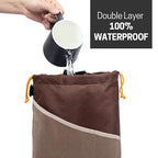 GNEGNI 2PCS Hanging Car Garbage Can - Waterproof Leakproof Trash Bag | Car Trash Can with Durable Leakproof Lining, Keeps Vehicle Clean and Neat - Image 3