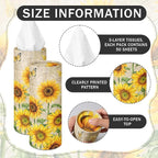 Arttown Car Tissue Holder for Cup Holder Floral Facial Tissues 12 Pack | Bulk 3-Ply,Refillable Marble Print Cylinder Tissue Boxes,Fit Car Home Office School (600 Sheets Total,50 Sheets Each) - Image 3