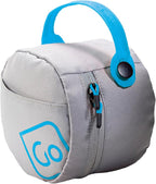 Go Travel Universal Travel Pillow Packer, Roll to Fit, Blue | Compatible with Most U-Shaped Memory Foam Neck Pillows, Perfect for Airplane, Bus, Car, and Train Journey, Travel Essentials by GoTravel