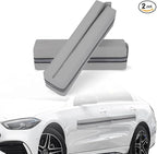 Magnetic Car Door Dent Protector Removable Car Door Guard - Prevents Dents and Scratches for Vehicles (Silver Gray) by XCELLENT+GLOBAL+XG