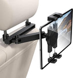 Tablet Holder for Car Headrest, ipad Car Holder Back Seat, Road Essentials | 3 in 1 Adjustable Extension Arm, 360 rotation, ipad Holder for Car for Kids, fits 4.7-12.9" iPad Pro, Air, Mini, Galaxy, Fire by bokilino