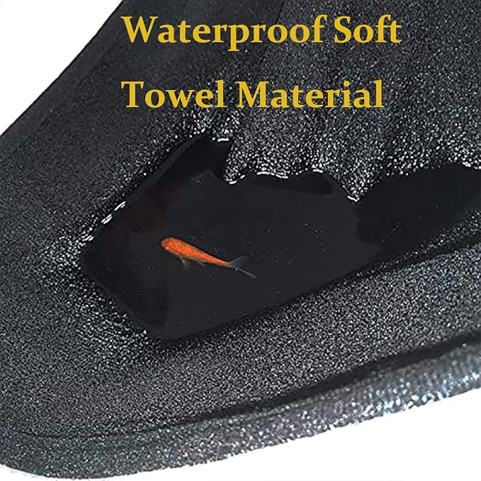 Waterproof Sweating Car Seat Cover for Post Gym Workout, Running, Swimming, Beach and Hiking, Universal Fit Non-Slip Towel Bucket Seat Protector for Cars SUV Trucks, Machine Washable (Black) - Image 2