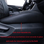 coverdream Corolla Waterproof Leather Seat Covers Custom Fit for 2023 2024 2025 Toyota Corolla Hybrid LE Seat Covers,Full Coverage,Airbag Compatible Car Seat Protector(Full Set,Red/Black) - Image 2