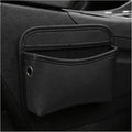 Car Seat Side Pocket Organizer, Multifunctional Leather Console Side Storage Pouch with Card Holder, Waterproof Phone & Sunglasses Pocket Bag for Car Door Seat Console (Black) by XJVSS