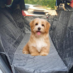 Dog Car Seat Cover for Pets Waterproof Seat Cover Hammock Scratch Proof | Nonslip Back Seat Pet Bed Mat for Travel Durable Soft Back Seat Covers for Cars Trucks and SUVs ( 23.5 x 51 inch) by CoSofSLIP