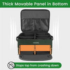 YOREPEK Golf Gifts for Men, 2 Layer Golf Trunk Organizer for 2 Pair Shoes | Waterproof Car Trunk Locker with Separate Ventilated Compartment for Balls, Tees, Clothes, Gloves, Birthday Gifts for Golfers - Image 5