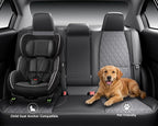 redblue Custom Fit Toyota Corolla Seat Covers for 2020-2022 L/LE | Black and Gray leather Seat Covers Full Set, Fit 2020 2021 2022 corolla L LE, Front and Rear Car Seat Cover - Image 7
