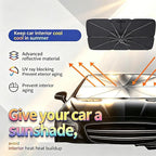 Upgrade Windshield Sun Shade Umbrella for Toyota Camry/Corolla 2000–2026 | Windshield Sun Shade,Foldable Umbrella Reinforced 10-Rib Frame, UV Block Protection Front Window Car Sun Shade - Image 2