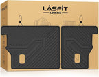 LASFIT Rear Seat Back Protector for Honda CRV 2012-2016 | All Weather TPE Pet Friendly Custom Fit CR-V Second Row Back Seat Cover Backseat Mat Liner Accessories, Black by LASFIT