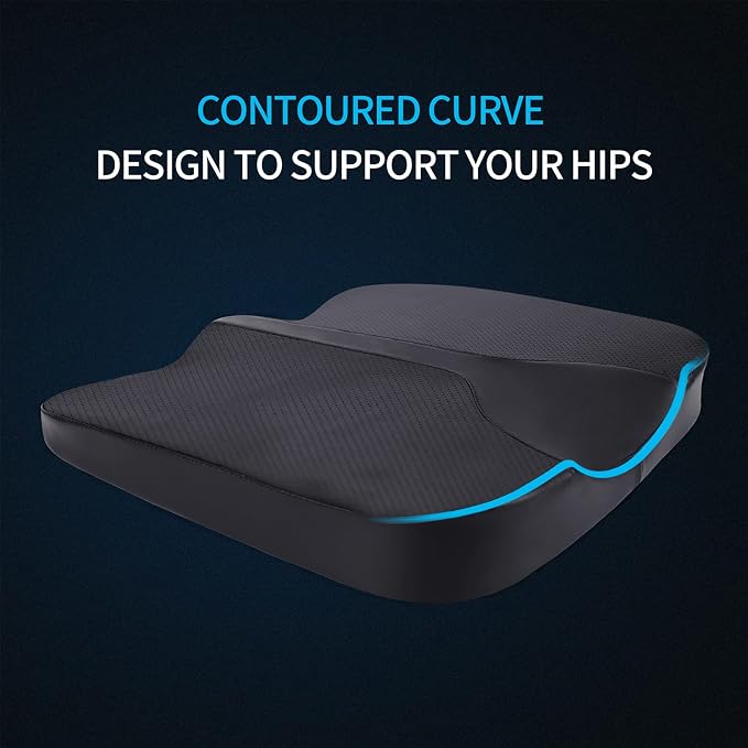 Car Seat Cushion, Comfort Memory Foam Seat Cushion for Driving - Image 5