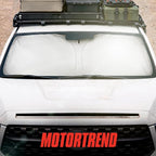 Motor Trend Windshield Sun Shade for Toyota Tundra - Tundra Accessories 2007-2021 - Custom Fit Sun Shade for Car Windshield - Automotive Toyota Truck Window Sunshade Cover for Interior Protection - Image 9