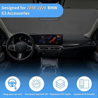 Windshield Sun Shade Car Sunshade Accessories Custom Fit 2026-2018 BMW X3 | HOHUIGO Front Window Screen Cover Foldable Sun Visor Protector Window Shade Blocks UV Rays for BMW X3 Keep Car Cooler - Image 5