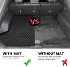LASFIT Cargo Mat for Kia EV6 2024 2023 2022 | All Weather TPE Custom Fit Cargo Trunk Mat Accessories, Black - Image 4