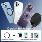 Magnetic Phone Holder for Car, 2025 Upgrade with 96LBS Ultra Suction & 2800gf Strong Magnet, 360° Adjustable Hands-Free Mount, Premium Car Accessories for Women Men, Fits iPhone/Android - Image 5
