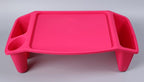 Kids Lap Desk Tray, Portable Activity Table, Pink, Set of 12 - Image 4