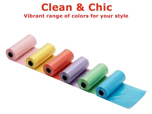 Ginsco 0.8 Gallons Disposable Trash Bags for Mini Car Trash Can, Portable Small Car Garbage Bags, Cars Accessories, Mini Trash Bags, Plastic Trash Bag for Cars/Home/Office (12 Rolls/180 Counts) Red - Image 4
