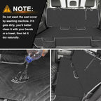 Dog Car Seat Cover for Toyota Corolla 2009-2025 | Waterproof Pet Bench Seat Cover for Back Seat, 600D Heavy Duty Scratch Proof Nonslip Truck Seat Covers for Dogs - Image 5