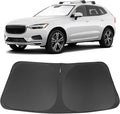 Windshield Sun Shade for 2018-2025 2026 Volvo XC60 Accessories | Full covered for windshield, Foldable & Durable, Block UV Rays, Reduce Heat, Easy to install, Keep Car Cooler by LHFLIVE