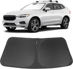 Windshield Sun Shade for 2018-2025 2026 Volvo XC60 Accessories | Full covered for windshield, Foldable & Durable, Block UV Rays, Reduce Heat, Easy to install, Keep Car Cooler by LHFLIVE