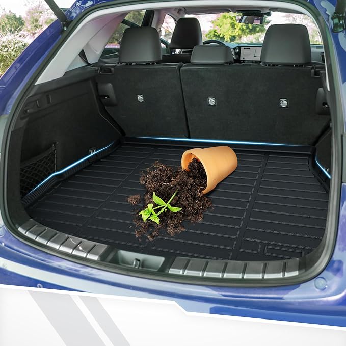 Sunsdrew Floor Mats Cargo Liner for 2022-2026 Lexus NX 250/NX 350/NX 350h/NX 450h+, All Weather Floor Liners & Trunk Cargo Mat NX350 Accessories Car Mats TPE Rubber Raised Edge - Image 7