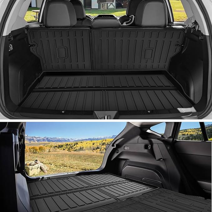 Custom for 2024 2025 2026 Subaru Crosstrek/Impreza Cargo Mats Trunk Liner All Weather TPE Protection Mat Accessories (for 2024-2026 Subaru Crosstrek/Impreza) - Image 2