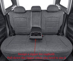 coverdream Forester Car Seat Covers Custom Fit for 2009-2013 Subaru Forester Seat Covers,Rear Seat W/Cup Holder,Full Coverage Polyester Seat Protector(Full Set,Gray) - Image 3