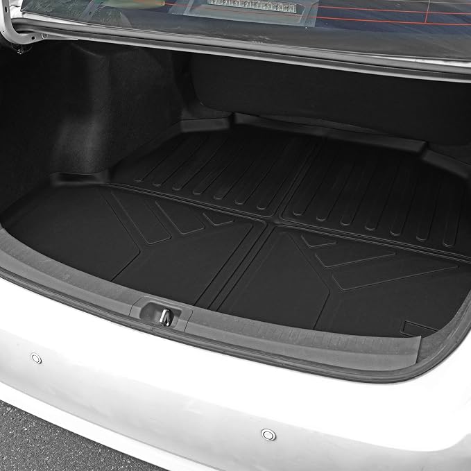 Floor Mats for 2020-2026 Toyota Corolla Sedan Accessories | Full-Coverage Set with Cargo Liner, Odorless & Durable, All-Weather Protection, 3D Laser Fit, Easy to Spray Clean - Image 6