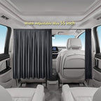 Car Privacy Curtains, Blackout Car Curtains with Rod for Backseat | Car Divider Curtain, Universal for Vehicles Up to 55", SUV, Minivan, Pickup, Crossover, 55"x33" - Image 6