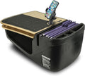 AutoExec GripMaster Car Desk for Your Vehicle Workstation and Mobile Office, Natural with Phone Mount by AutoExec