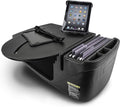 AutoExec AE-RMCD-PI-TAB-BT Roadmaster Car Desk for Your Vehicle Workstation and Mobile Office, Black with 400 watt Power Inverter and Tablet Mount | Vehicle Workstation, Mobile Office, 400 Watt Power Inverter, Tablet Mount by AutoExec