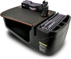 AutoExec AE-FMEF-PM-21M Efficiency FileMaster Car Desk for Your Vehicle Workstation and Mobile Office, Mahogany with Phone Mount | Vehicle Workstation, Mobile Office, Phone Mount by AutoExec