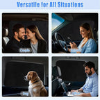 ZATOOTO Magnetic Car Window Shades 4PCS, Car Window Covers Ultimate Privacy | Side Window Sun Shade, UV Protection, Heat Insulation, Perfect for Camping, Travel, Baby Safety, and Daily Use - Image 4