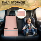 LARIPOP Car Seat Travel Bag for Airplane, Universal Gate Check Car Seat Bag, Padded Backpack with Waist Belt, Reflective Strips & Protective Feet, Fits Infant Convertible Booster Seats, Flesh - Image 7