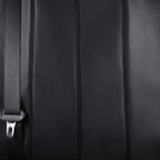 Flying Banner car seat Covers Protects Water Proof Faux Leather Carbon Fiber Front and Rear Bench (Black Black, Full Set - 9PCS) - Image 8