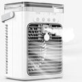 Portable Air Conditioners, Personal Evaporative Air Cooler with 1000ML Water Tank, 3 Speeds & 2 Mist Modes, Portable AC Fan for Car, Caravan, Kitchen, Office Desk by Tiptop+Home