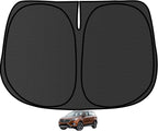 Escape Windshield Sun Shade for Escape 2013-2015 2016 2017 2018 2019 Blocks UV Rays Accessories,1:1 Custom Foldable Thickened Wear-Resistant Front Window Sunshade Visor,Keeps Your Car Cooler by Achaltiza