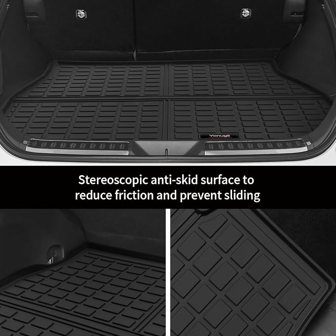 Custom for 2021-2025 Toyota Venza Cargo Mats Trunk Liner All Weather TPE Protection Mat Accessories (for 2021-2025 Toyota Venza) - Image 3
