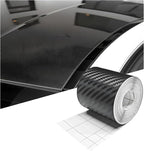 3D Carbon Fiber Vinyl Tape, 2 Inch x 20 ft Car Threshold Guard Anti-Scratch Window Trim Protector, Door Entry Protective Film Waterproof Detailing Tape for Most Vehicles by Unknown