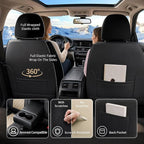 for Subaru Forester 2009-2026 Car Seat Covers, Full Set, Beige | Luxury Full Coverage Leather Seat Protectors, Waterproof Breathable, Non-Slip, Easy to Install, Airbag Compatible, All-Season - Image 7