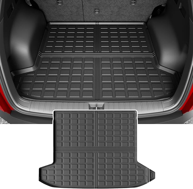 Xipoo Cargo Mats Compatible with 2022 2023 2024 2025 2026 Tucson | Rear Trunk Mats Trunk Liner Replacement for 2022 2023 2024 2025 2026 Tucson Accessories by Xipoo