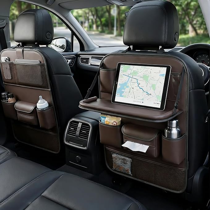 2 Pack - Back Seat Car Organizer, Car Organizerr, Back Seat Organizer, Seat Organizer, Car Organizer and Storage Box, Back of Seat Car Organizer, Seat Back Organizer. by Unknown