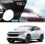 Front Windshield Sun Shade Foldable Front Window Sun Shade Visor Custom Fit for 2024-2026 Hymdai Santa Fe Block UV Rays Heat Sun Shield Keep Car Cooler Car Accessories - Image 5