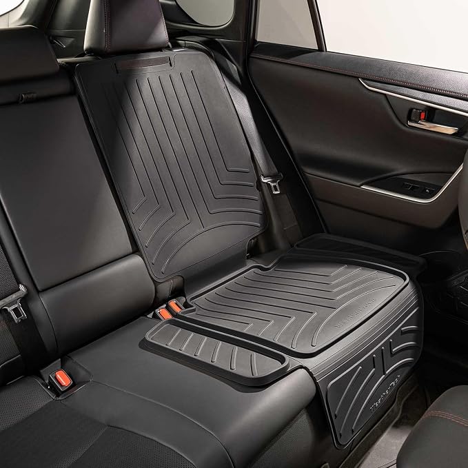 WeatherTech Child Car Seat Protector with Back Black - Image 2