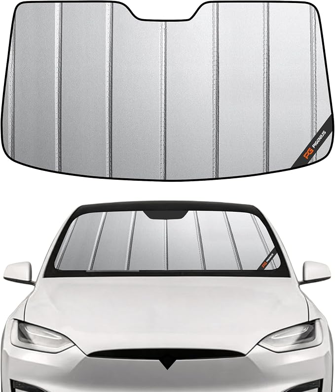 Pigenius Windshield Sunshade for Tesla Model X 2016-2026 - Safeguard by Pigenius
