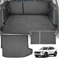 Sunsdrew Trunk Cargo Liner for 2024-2026 Chevy Trax Accessories, Rear Cargo Mat & Backrest Mats All Weather Protection Trunk Liner TPE Rubber Raised Edge by SUNSDREW